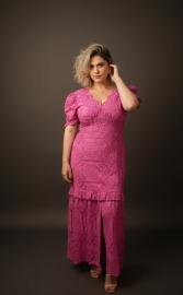 Vestido lese pink 40